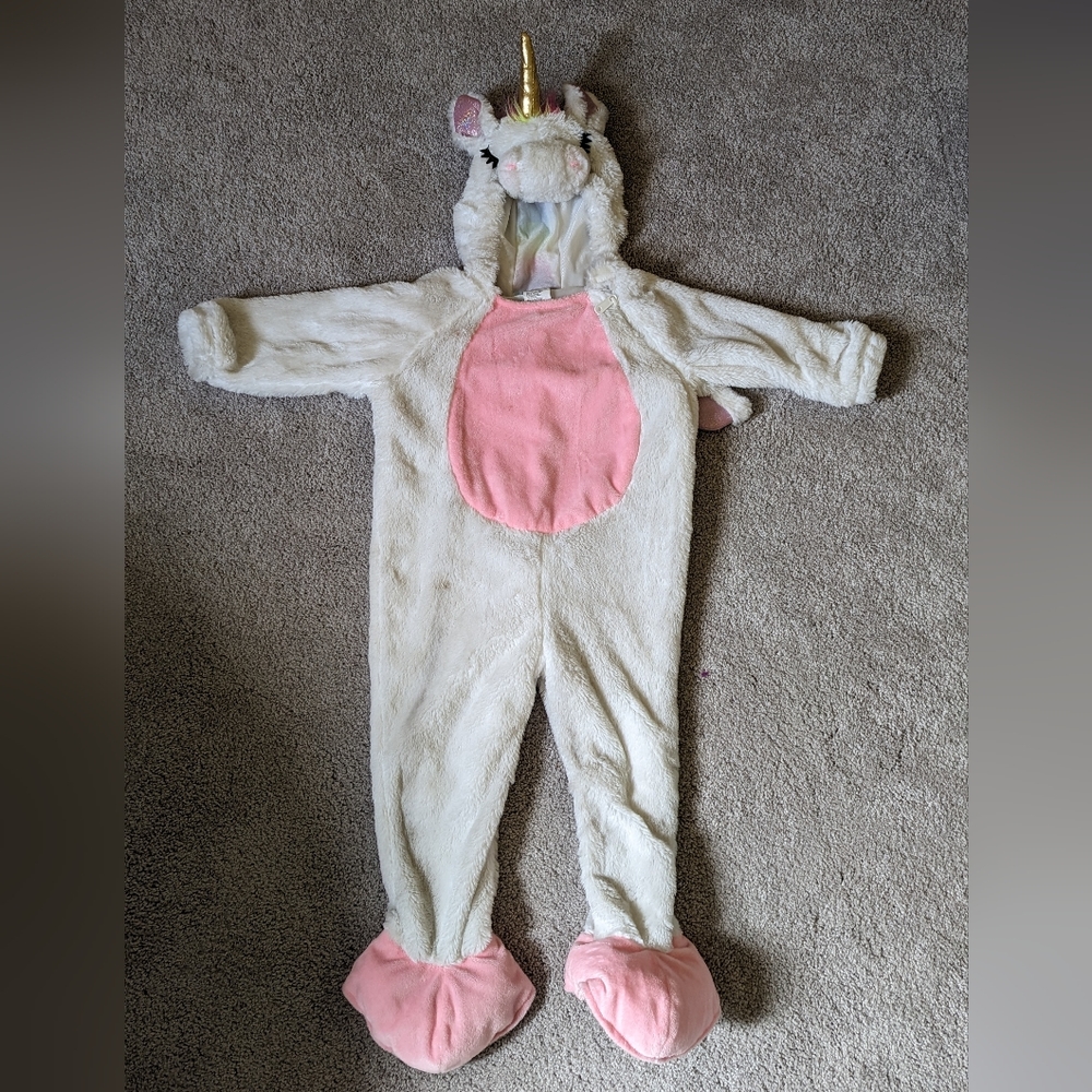 Toddler Unicorn Costume, 12-18M, could fit larger